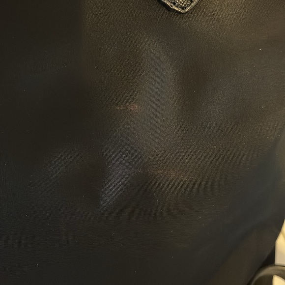 TORY BURCH NYLON TOTE BAG WITH LEATHER TRIM - Picture 3 of 14